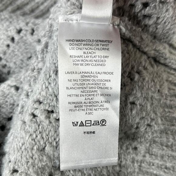 Anthropologie Maeve Eyelet Knit Cardigan Size Small - Picture 6 of 9